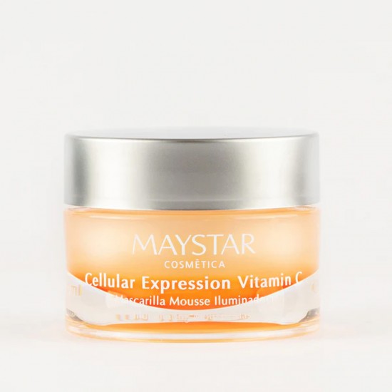 face cosmetics - cellular expression - maystar - cosmetics - Vitamin C illuminating mousse mask 50ml  MAYSTAR
